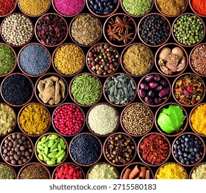 Ayurvedic Products Display