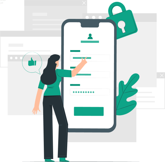 Sign Up Illustration